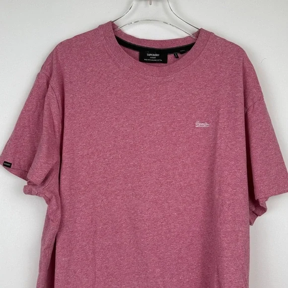 SuperDry Organic Cotton Essential Logo Crew Neck Short Sleeve T-shirt Size 2XL - Picture 2 of 8